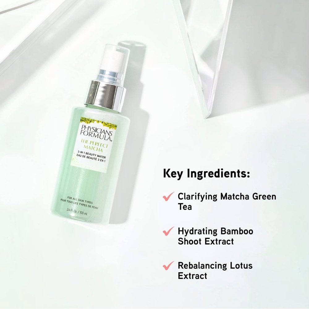 Physicians Formula The Perfect Matcha 3-in-1 Beauty Water Toner & Setting Spray